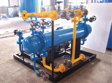 汽水換熱機組安裝現場